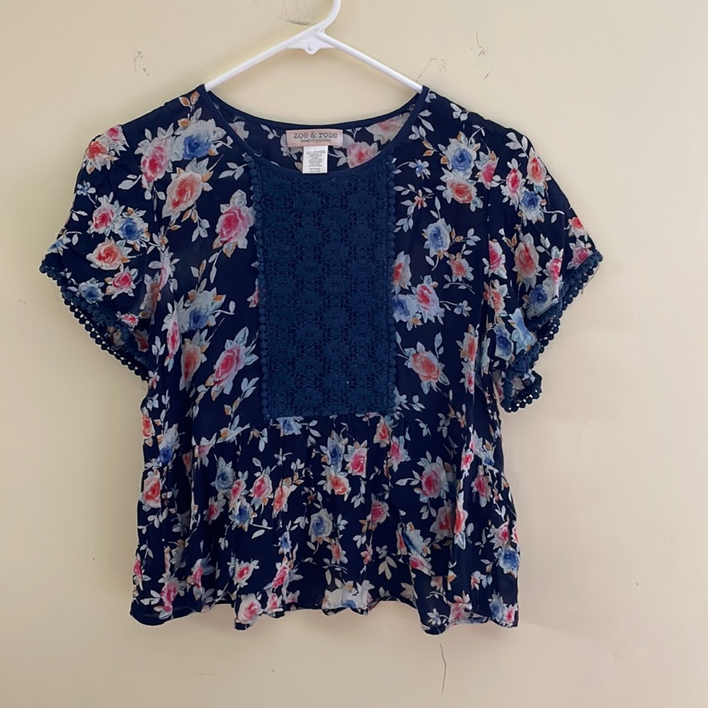 Girls Zoe & Rose Blouse